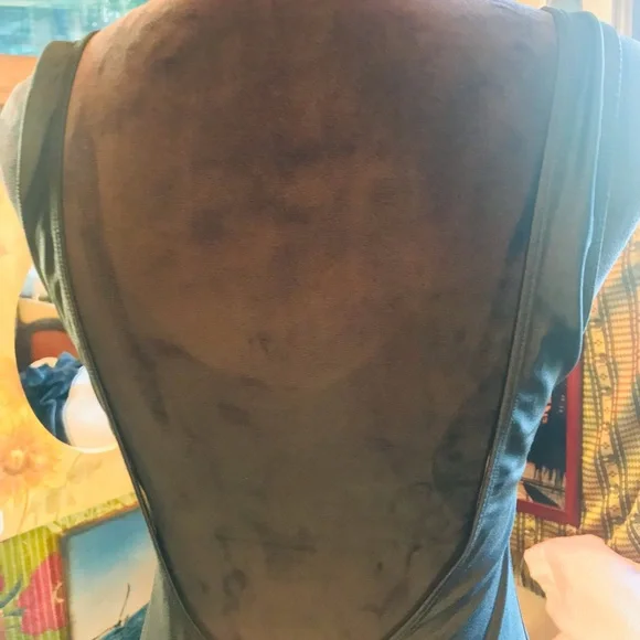 Old Stock No Tag Private Party Hola Beaches One Piece Slim Black Swim Suit ML - Picture 14 of 16